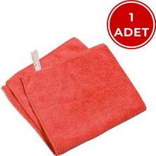 Mulpex Mikrofiber Genel Temizlik Bezi Kırmızı 40X40 Cm.