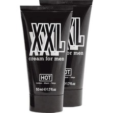 Hotxxl 2 Adet Cream Men Hardener D.lay Enlrgr 50 ml Erkeklere Özel Krem