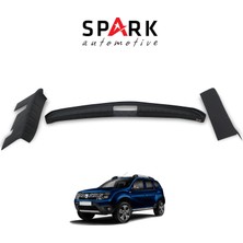 Spark Oto Aksesuar Dacia Duster 2010-2017 Yıl Aralığı Uyumlu Bagaj Koruma Eşiği 3 Parça