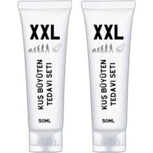Xxl Kuş Büyüütücü Erkeklere Özel Pe.nis Bakım Kremi 50 ml x 2 Adet