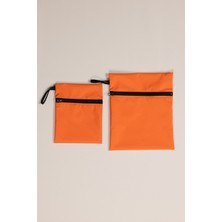 Glarus 2'li Set Su Geçirmez Islak Eşya Çantası Çocuk Yüzme, Spor, Havuz ve Kirli Çamaşır Torbası Wet Bag