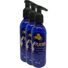 Playboy Pure Edible Massage Oil 120ML Portakal Aromalı Masaj Yağı 3 Adet