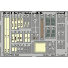 Eduard 32564 1/32 Ölçek, Ju 87 Stuka Seatbelts For Hasega