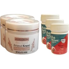 Three Brand Vücut Kremi 100 ml Arnavut Kremi 2 Adet + Rus Merhemi 50 ml 3 Adet