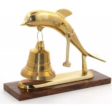 Ecoport Pirinç Yunus Balığı Tasarımlı Çan