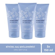Otacı Bitkisel Saç Şekillendirici Orta & Sert Tutuş 150ML Üçlü Paket