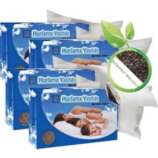 Bonie 4ADET Kara Buğday Yastığı Gürültüsüz Uyku Yastığı 50X70CM