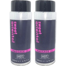 Sweet Oriental Aromalı Rotik Aromaterapi Masaj Yağı 400ML x 2 Adet