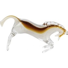 Mikasa Moor At Figür Cam Amber 18X10 cm 116269