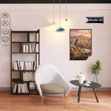 Akıllı Kağıt Türkiye Iller Tablo - Poster Batman (Model-43)