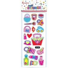 Kitabevimden Ticon Puffy Sticker Makyaj Seti TPS-009/09