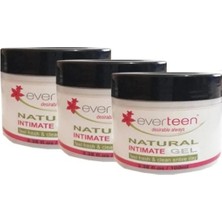 Süper Everteen Natural Intimate Gel Bayanlara Özel Genital Bölge Temizleme Jeli 100 Ml.- 3 Adet