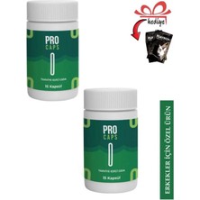 Pro Caps Erkeklere Özel 15'li x 2 Ad. + Kayganlaştırıcı Jelle