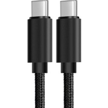 Bowie 65w 2 Metre Type-c Uzun Hızlı şarj data kablosu Akım korumalı kablo For xiaomi samsung oppo uyumlu