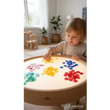 Işıklı Tahta Materyali Şeffaf Pullar