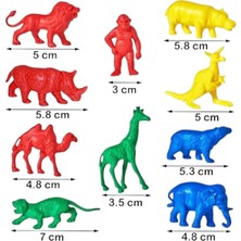 Montessori Hayvan Figürleri Orman Hayvanları Counters