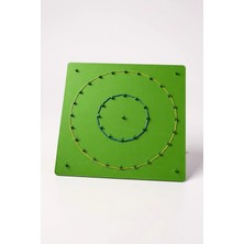 Brain Games Geometri Tahtası Çift Taraflı Yeşil