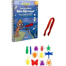 Brain Games Böcekler Eğitici Materyal Karınca Çok Bilmiş Bilim Öğreniyor Kitaplı Set (Cımbız Hediyeli)