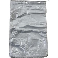 Selanikli 26*38 cm 500 Lü Paket Orta Boy Hışır Buzdolabı Poşeti (2 Kg. Lık  Şarküteri Torbası Perfor
