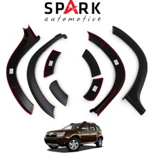 Spark Oto Aksesuar Dacia Duster 2010-2017 Yıl Aralığı Uyumlu 8 Parça Çamurluk Dodik