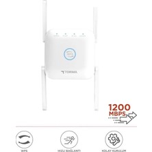 Aydogan's Wifi Sinyal Güçlendirici Yakınlaştırıcı Pro Router AC24 Beyaz