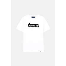 Socrates Dergi Socrates - Teka Premium T-Shirt - Beyaz