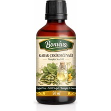 Bonviva Saf Kabak Çekirdeği Yağı 50 ml