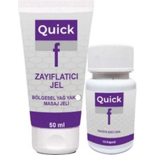 Süper Quickf Bölgesel Jel 50 ml + Quickf 15'li