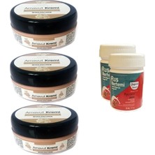 Süper Three Brand Arnavut Kremi 3 Adet + Rus Merhemi 50 ml 2 Adet