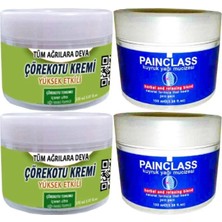 Süper Çörek Otu Krem 2X150 Ml+Painclass 2X100 ml Kuyruk Yağı Kremi