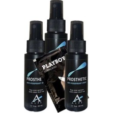 Süper Prosthetic 3 Adet Anti Kokusu Sprey Anti-Perspirant Spray 50 ml + Yanında Jel 50 ml