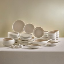 Karaca Earth Collection Clay 55 Parça 12 Kişilik Yemek Takımı Bej