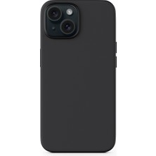 Epico iPhone 15 Plus Mag+ Silikon Kılıf Black