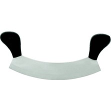 Zenvia Bursa Paslanmaz Çift Saplı Pizza Satır, Zırh Bıçağı 25 cm