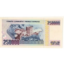 Urlanumis 7. Emisyon 250 000 Lira Alanya Nd 1992 Pmg 66 Epq – Unc Çil Banknot