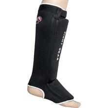 Dragon Kick Boks Muay Thai 40605 Elastik Kaval Koruyucu Siyah Renk Ergonomik Tasarım ile Konforlu Kullanım