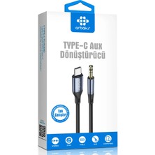 Hsc Bilişim Type-C To Aux Dönüştürücü Kablo – Usb-C Kulaklık Çevirici Arbaks ARB-514