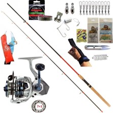 Oslo Okuma Safyre 4000 270CM 10-35GR Remixon Red Zoom Kıyı Spin Olta Takımı Seti