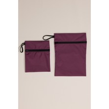 Glarus 2'li Set Su Geçirmez Islak Eşya Çantası Çocuk Yüzme, Spor, Havuz ve Kirli Çamaşır Torbası Wet Bag