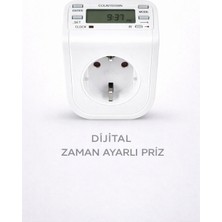 Cata Dijital Zaman Ayarlı Priz 3600W 16A Günlük Programlanabilir Timer