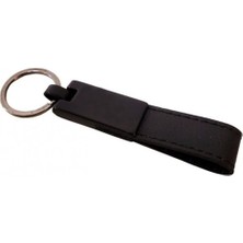 Zenvia Deri Metal Siyah Anahtarlık