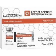 Peptide Sciences Hgh Fragment 176-191 10 Mg