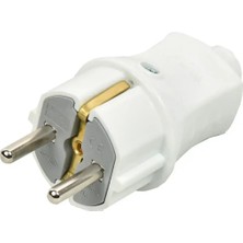 Zenvia Topraklı Erkek Fiş Beyaz