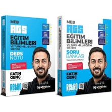 Anla Kazan Yayınları Yeni Ags - Retro Meb-Ags Eğitim Bilimleri ve Türk Milli Eğitim Sistemi Öğretmenler Ekibi Ders Notu + Soru Bankası 2 Li Set - Fatih Genç Retro Yayıncılık