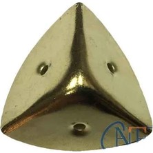 Zenvia Dekoratif, Kutu, Sandık Köşesi - 45X28 Mm, Büyük, Sarı, 100 Adet