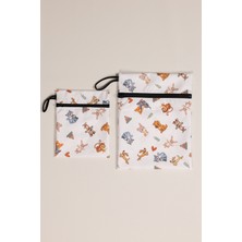 Glarus 2'li Set Su Geçirmez Islak Eşya Çantası Çocuk Yüzme, Spor, Havuz ve Kirli Çamaşır Torbası Wet Bag