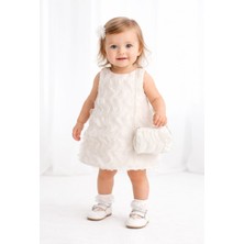 Pinomio Baby Kız Bebek Çantalı Tüllü Elbise