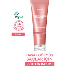 Yoğun Onarıcı ve Isı Koruyucu Bakım Kremi Kundal Protein Bonding Treatment 50ML Violet Muguet