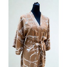 The Nowy Serenita Poplin Kumaş Kimono