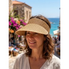 Şapkacımadam Kadın Hasır Siperlik